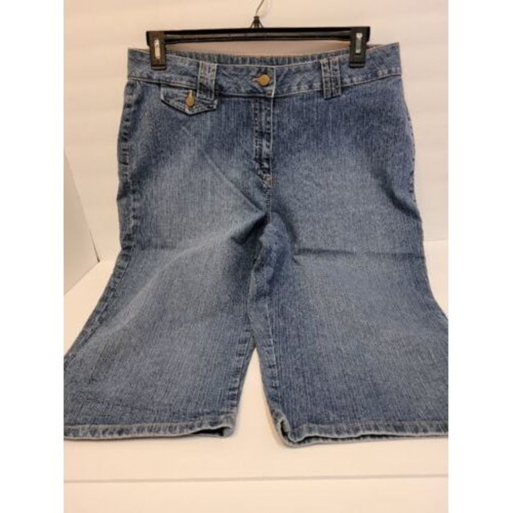 a.n.a a new approach, denim capri, size 14‎